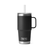 YETI 25OZ RAMBLER W/ STRAW MUG