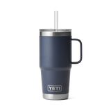 YETI 25OZ RAMBLER W/ STRAW MUG