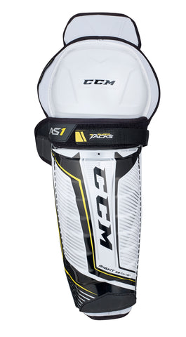 CCM SUPER TACKS AS1 JR SHIN GUARDS