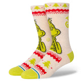 STANCE THE GRINCH SWEATER CREW SOCK