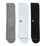 STANCE ICON CREW SOCK - 3PK