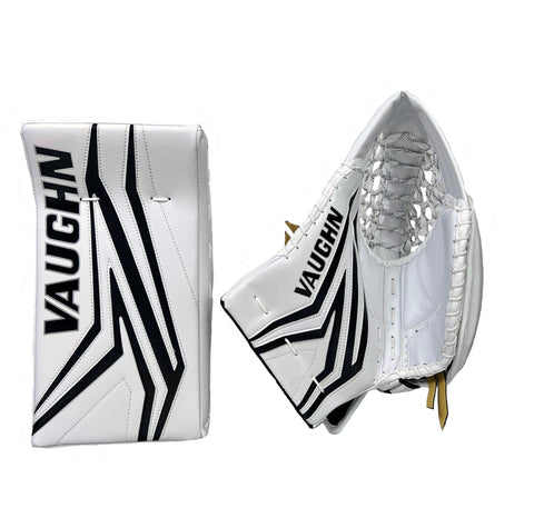 VAUGHN SLR3 PRO CARBON SENIOR GOALIE CATCHER & BLOCKER