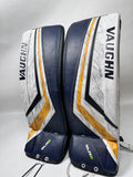 VAUGHN PRO RETURN SLR2 PRO CARBON GOALIE PADS USED - NICKER