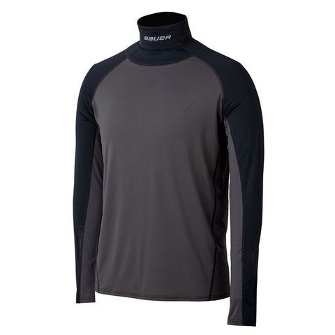 BAUER S19 SENIOR L/SL NECKGUARD SHIRT