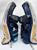 VAUGHN PRO RETURN SLR2 PRO CARBON GOALIE PADS USED - NICKER