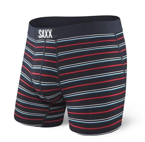 SAXX VIBE INK COASTAL STRIPE BOXER BRIEF