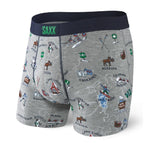 SAXX VIBE GREY MOUNTAIN HIGH BOXER BRIEF