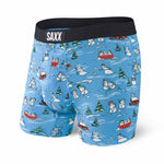 SAXX VIBE BLUE PUCKING AWESOME BOXER BRIEF