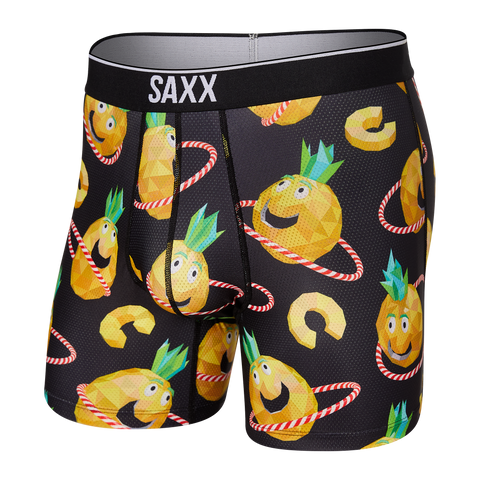 BOXER SAXX VOLT EN MESH RESPIRANT ANANAS HULA