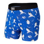 SAXX ULTRA PEAK BLEU ASTRO SNOW BOXER MOUCHE