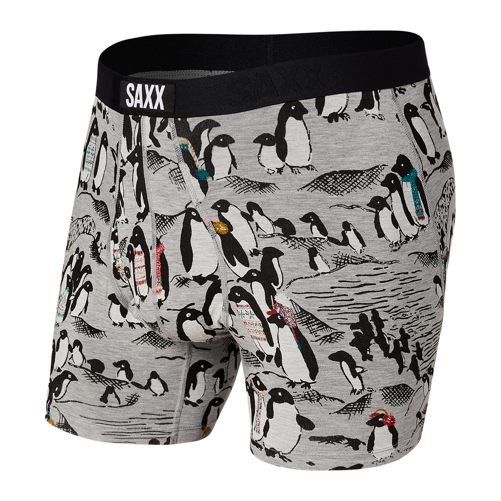 SAXX ULTRA BOXER BRIEF - GREY HOLIDAY EMPIRE