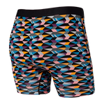 SAXX ULTRA BOXER BRIEF - MULTI TUNDRA STRIPE BLACK