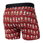 SAXX ULTRA BOCER BRIEF - WORLDWIDE SANTA-RED