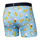 SAXX DROPTEMP BOXER BRIEF FLY- POLAR BEERS BLUE