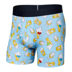 SAXX DROPTEMP BOXER MOUCHE- POLAR BEERS BLEU