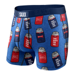 SAXX VIBE BLUE BUD KOOZIES BOXER BRIEF