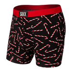 BOXER SAXX VIBE CANDY CANES NOIR