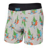 SAXX VIBE BOXER BRIEF - PANTALON DRUNK - GRIS