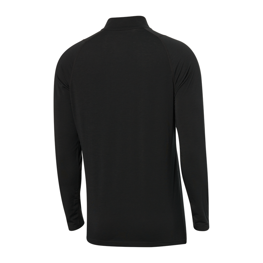 SAXX ROAST MASTER MID-WEIGHT 1/2 ZIP LONG SLEEVE - BLACK – Just