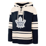 47 BRAND NHL  MAPLE LEAFS LACER FLEECE HOODIE