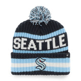 NHL BERING CUFF KNIT TOQUE W/POM