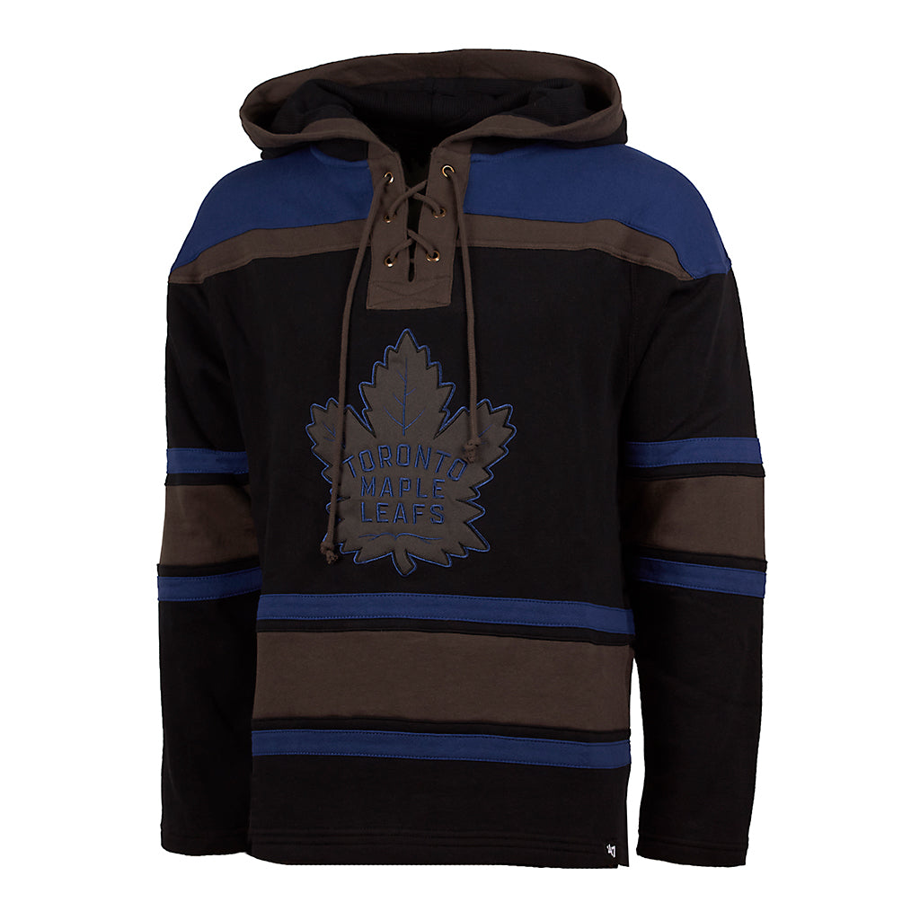 47 BRAND NHL CARBON LACER HOODIE MAPLE LEAFS