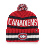 NHL BERING CUFF KNIT TOQUE W/POM