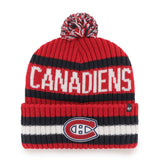 NHL BERING CUFF KNIT TOQUE W/POM