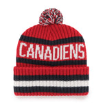 NHL BERING CUFF KNIT TOQUE W/POM