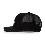 CASQUETTE ROSE PATCH WHITNEY TRUCKER - NOIR