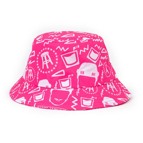 BARSTOOL SPORTS BUCKET HAT - PINK