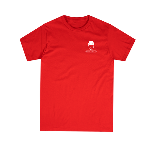 FLAG POCKET SHORT SLEEVE TEE - RED