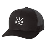 NBD MESH TRUCKER HAT - BLACK